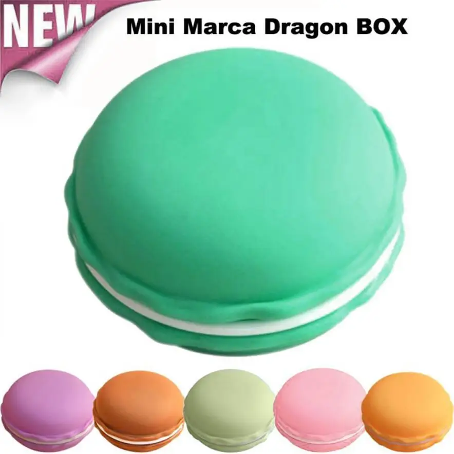 

Mini Earphone SD Card Macarons Bag Storage Box Case Carrying Pouch