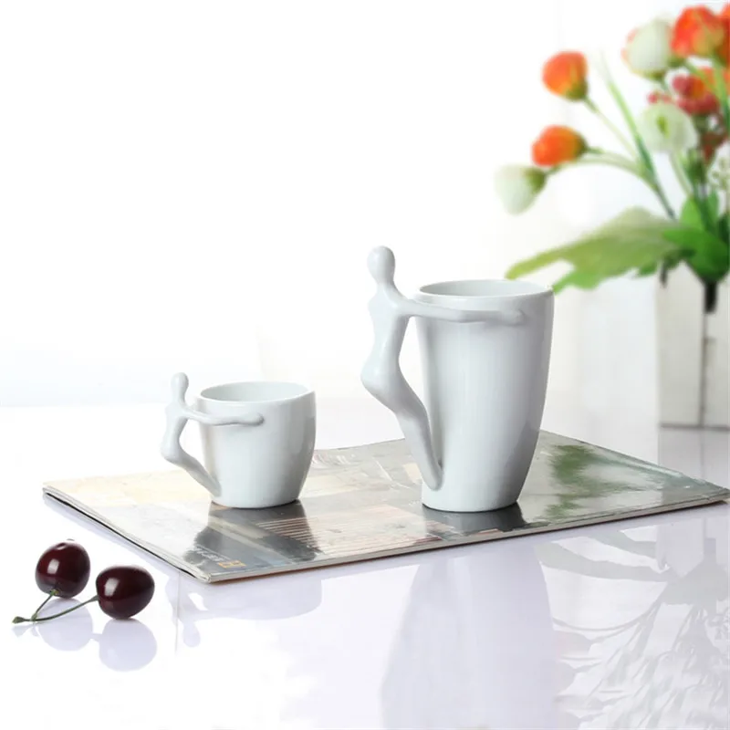 Unique Shaped Coffee Mugs aliexpress : buy doll handle white ceramic cartoon mugs unique Unique Shaped Coffee Mugs aliexpress : buy doll handle white ceramic cartoon mugs unique