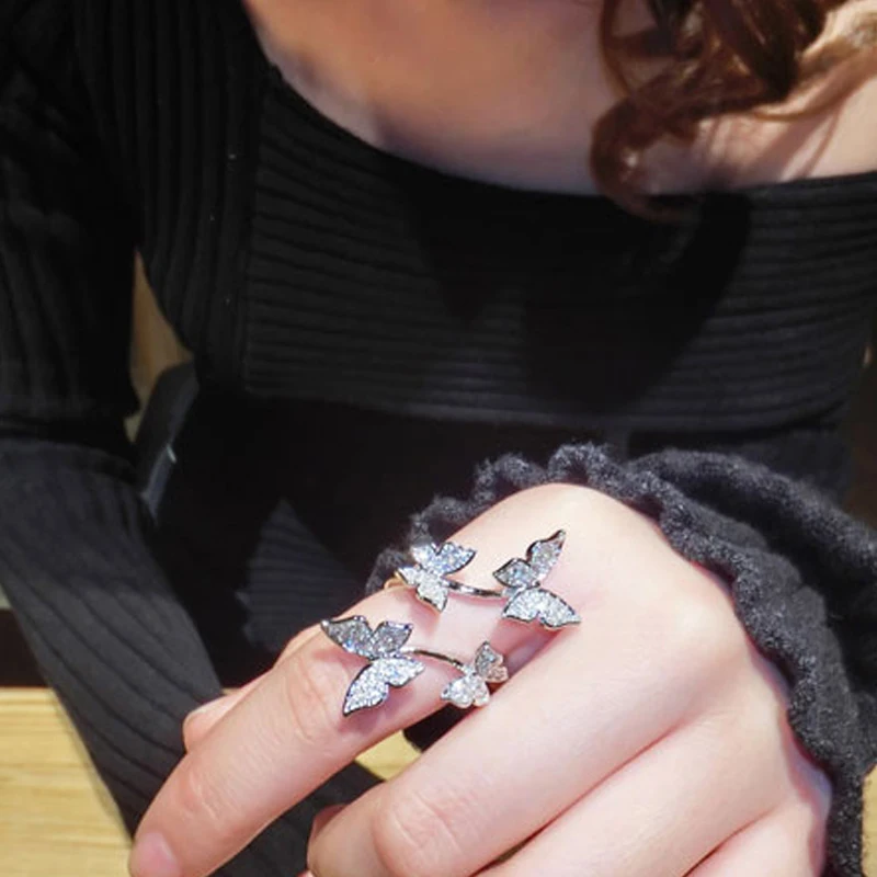 butterfly open rings jewelry (2)