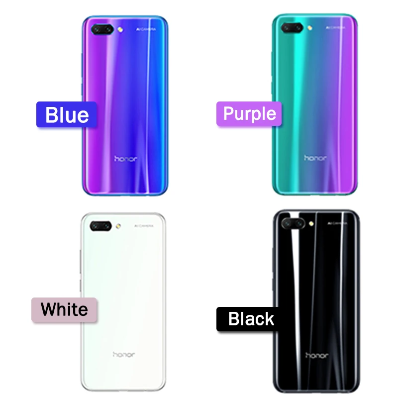 Оригинальная honor 10 глобальная версия смартфона NFC 5," экран 2280x1080 камера 3400 мАч процессор unicorn 970AI