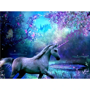 

YIKEE diamond painting Unicorn,dimond painting full square,diamond diamond painting Y1113