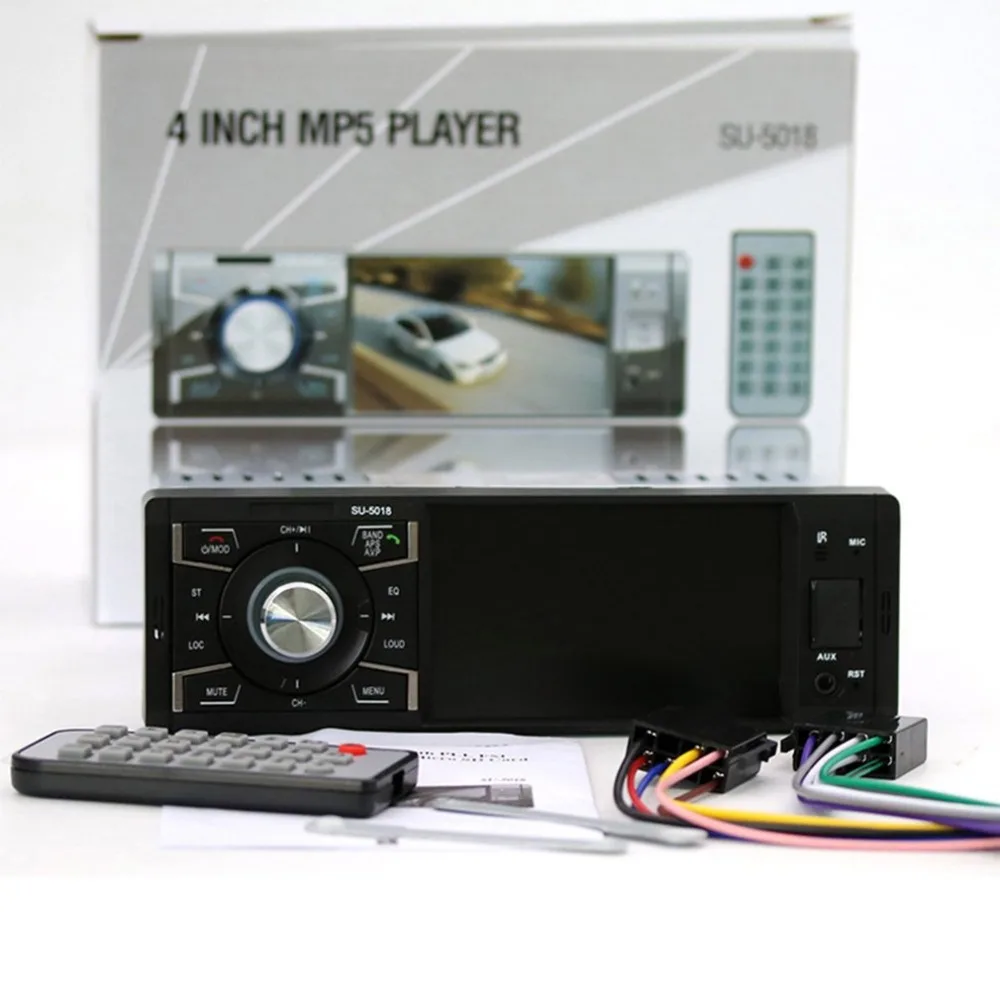 

Car Radio Stereo Audio MP5 Player Bluetooth DC 12V FM Receiver LCD Display Digital Card Remote Control Dropshipping