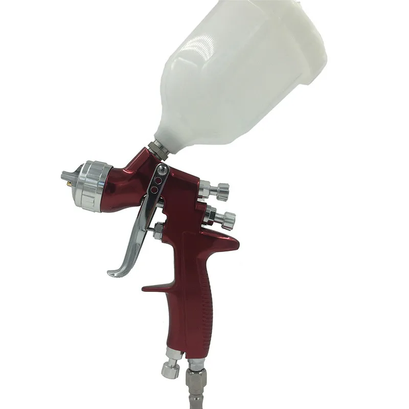SAT0078 Pneumatic Spray Paint Gun Car Tools LVMP Gravity Feed Type Painting Power Airbrush | Инструменты