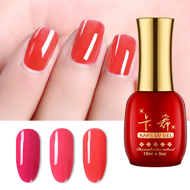 

2019 Fashion 6 Colours Red Series Nail Polish 5ml Red Soak Off UV Gel Polish Glue Lacquer Manicure Nail Art Varnish Tool