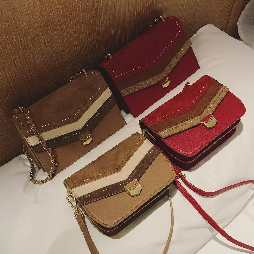 

New Fashion Women Shoulder Bag Chain Strap Flap Designer Handbag Clutch Bag Ladies Messenger Bags With Metal Buckle Bolsos Mujer