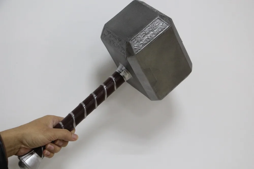

New types 1:1 Scale Thor Hammer Mjolnir 1/1 Replica Thor Custom Cosplay Hammer