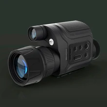 IPX4 Водонепроницаемый Инфракрасный ночного видения Видео Запись ночное и дневное использование 53 мм большой диаметр 20X Увеличение ночное видение