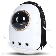 2019 cat backpack plating Design Pet Carrier Breathable Top Quality  backpack for cat capsule Backpack for cat Dog Carrier