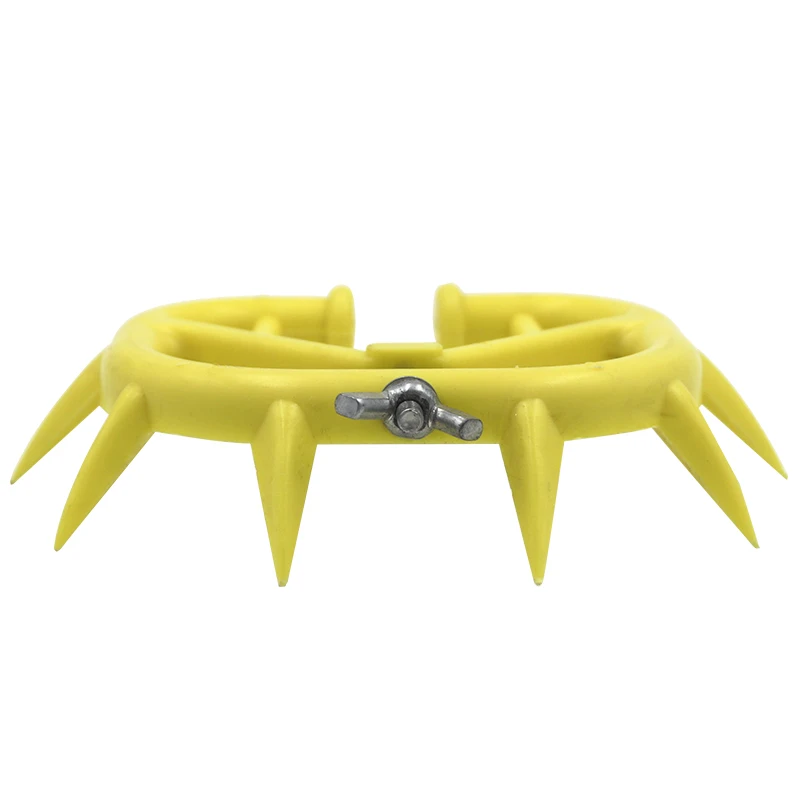 2 шт. прочный говяжий нос шипы клип Weaned теленок отжимание предотвращает Питание Молоко перестанет есть молоко анти сосание доя