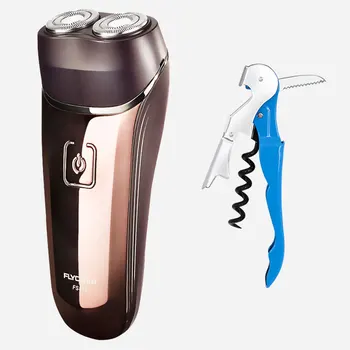

Flyco Afeitadoras Electricas De Hombre Maquina De Afeitar Electrica Para Hombre Scheerapparaat Men Shaver FS871F Sea Horse Knife