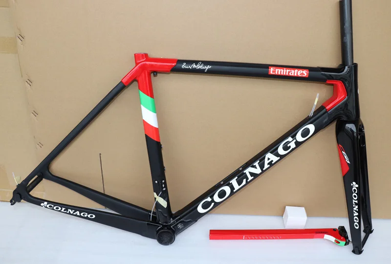 Новейшая T1100 UD команда красный Colnago C64 карбоновая дорожная рама C647 велосипедная Рама с 48 50 52 54 56 см более 15 цветов