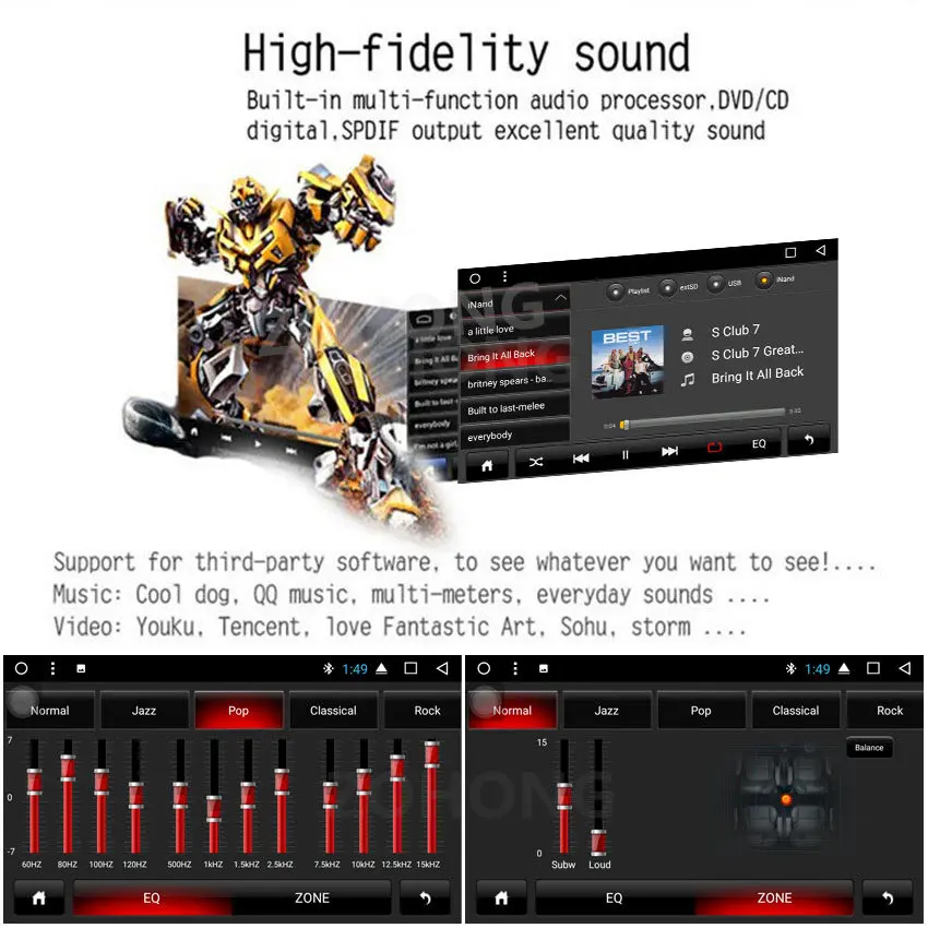 Flash Deal 10.2 inch 2.5D Octa 8 Core 2G+32G Android Car DVD Player for Toyota RAV4 RAV 4 RAV-4 2012-2017 autoradio GPS Navigation Radio BT 13