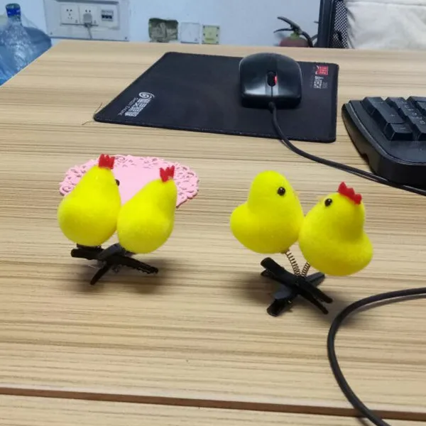 Little Yellow Chicken Hair Clip Fun Make up Decoration - Buyer's Showcase 6