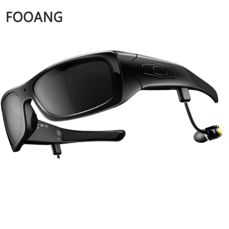 FOOANG Bluetooth headphone earphones HD DV smart glasses uv400