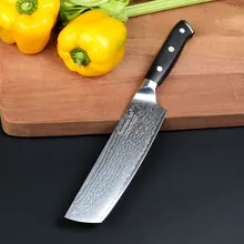 2017 SUNNECKO 7 Cleaver font b Knife b font Japanese VG10 Steel Blade font b Kitchen