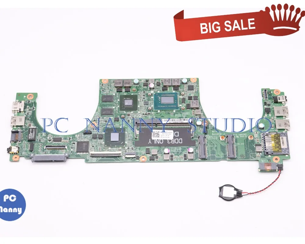 PCNANNY 07CXXH 7CXXH DA0JW8MB6F0 для Dell Vostro 5460 14 дюймов материнская плата ноутбука i3-3120M GeForce GT630M