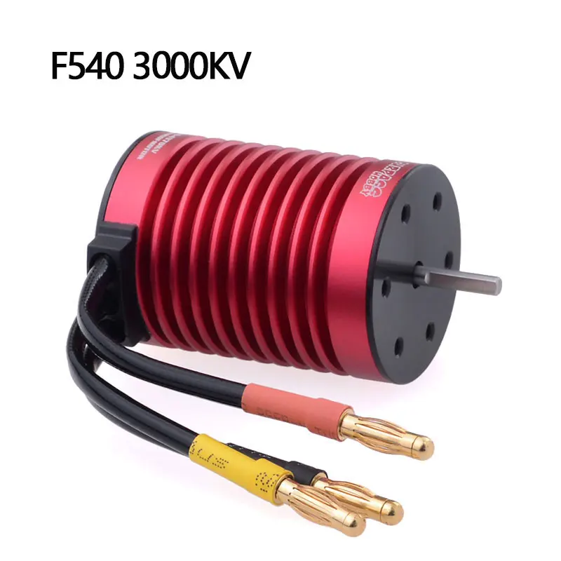 3000KV F540 3,175 мм бесщеточный двигатель 3000KV 3300KV 3930KV 4370KV для 1/10 RC Tamiya Axial Redcat HSP Drift Racing внедорожный автомобиль - Цвет: 3000KV