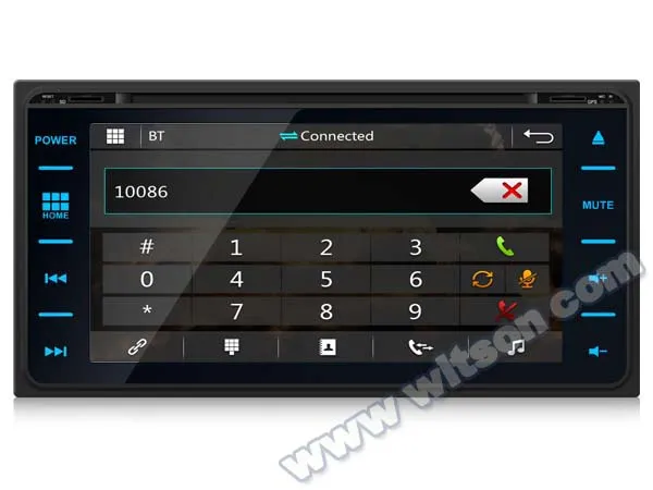 Специальный автомобильный DVD 6 95 дюйма для Toyota Corolla 2000-2006 и Hilux 2001-2011 с поддержкой