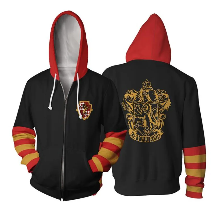 

Movie Harry Potter Sweatshirt Hoodie Cosplay Costume Jacket Coats