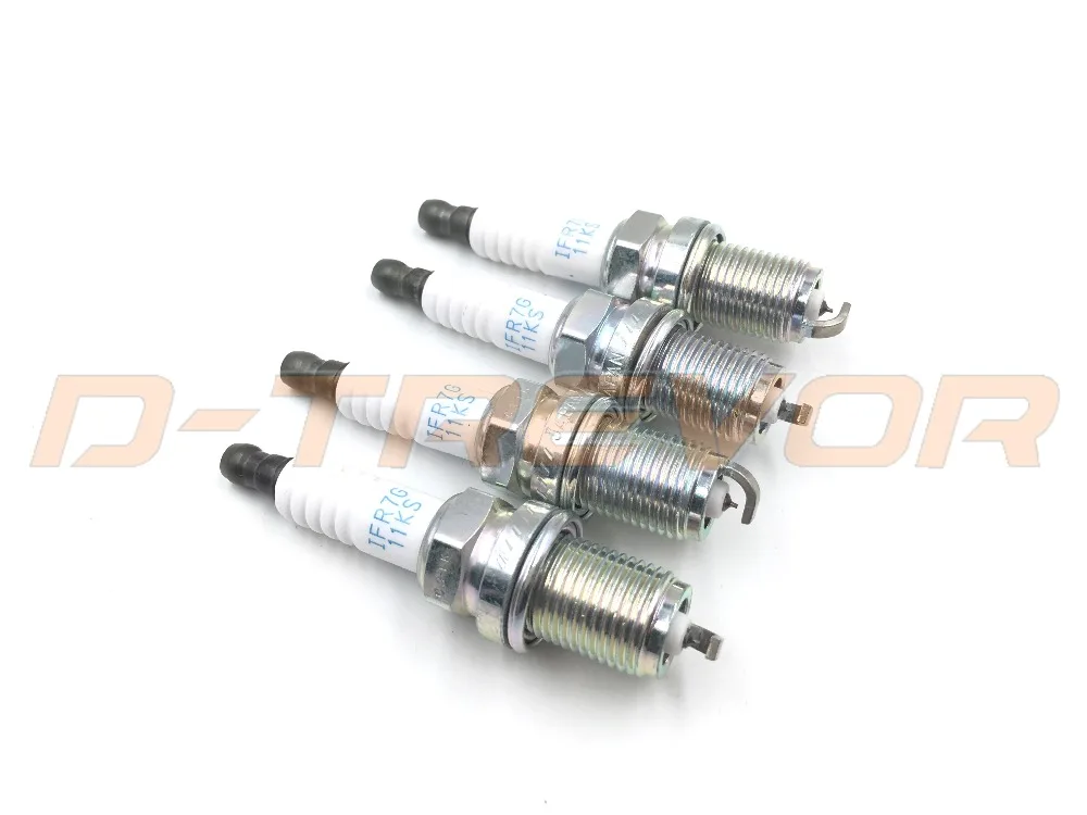 

4PCS Brand news IFR7G-11KS 7746 Laser Iridium Spark Plugs For RSX Type-S 02-06 CIVIC Si 06-11 S2000 IFR7G11KS
