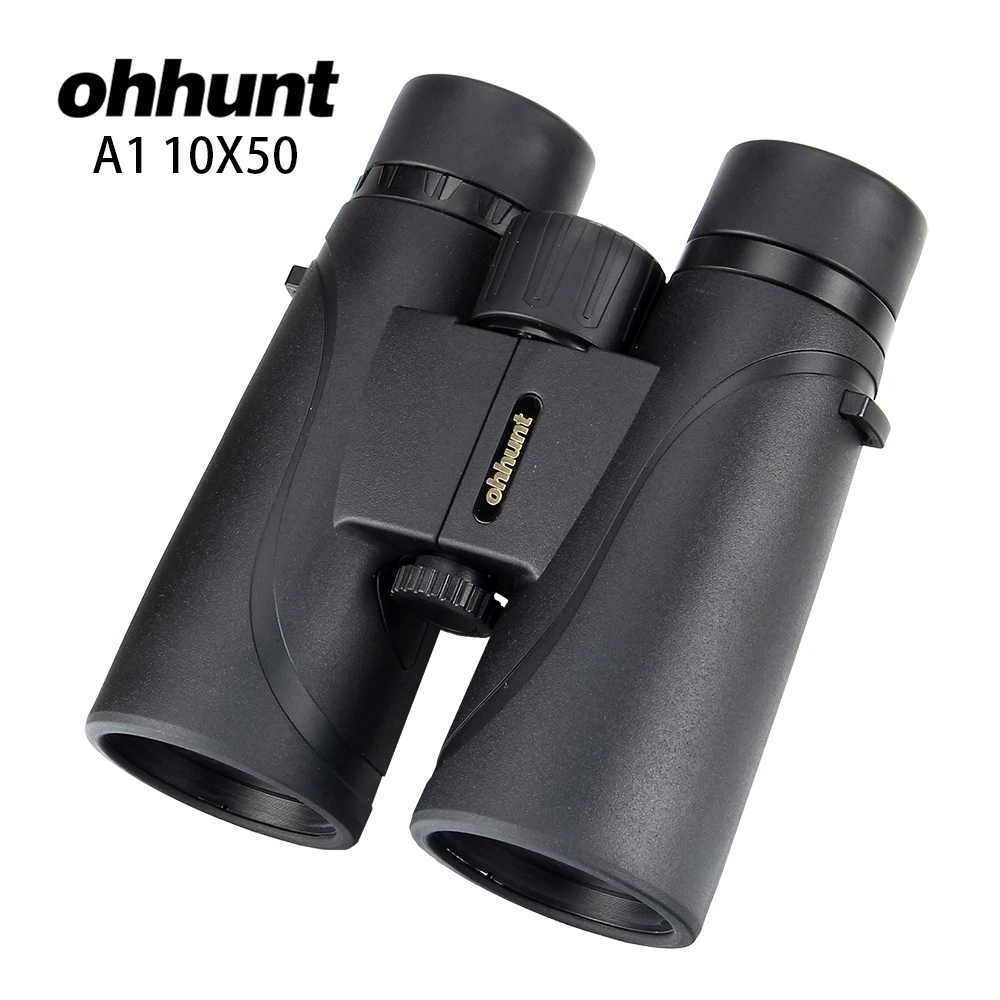 

ohhunt A1 10X50 Hunting Binoculars Wide-angle Waterproof Fogproof Telescope Powerful Bright Optics Camping Hiking Binocular