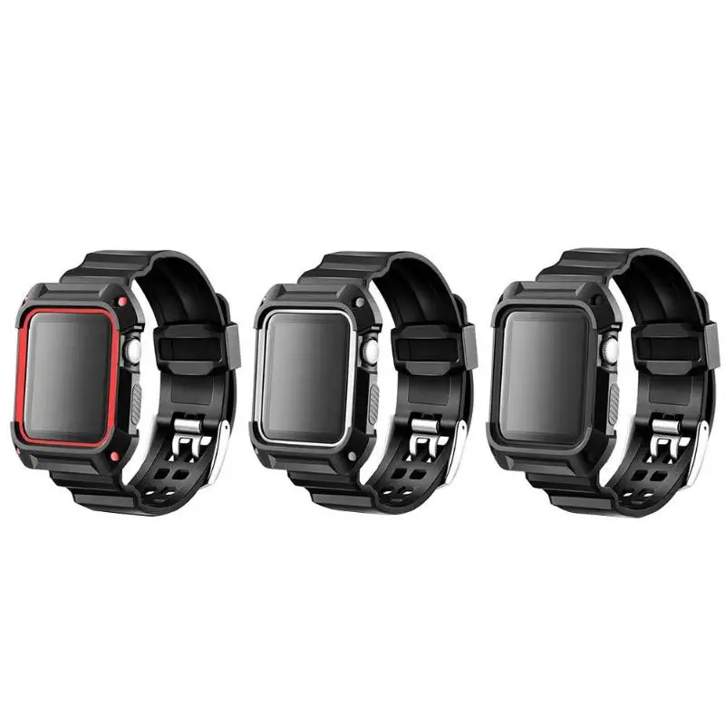Replaceable Silicone Watch Strap for iWatch Watch Bracelet Strap