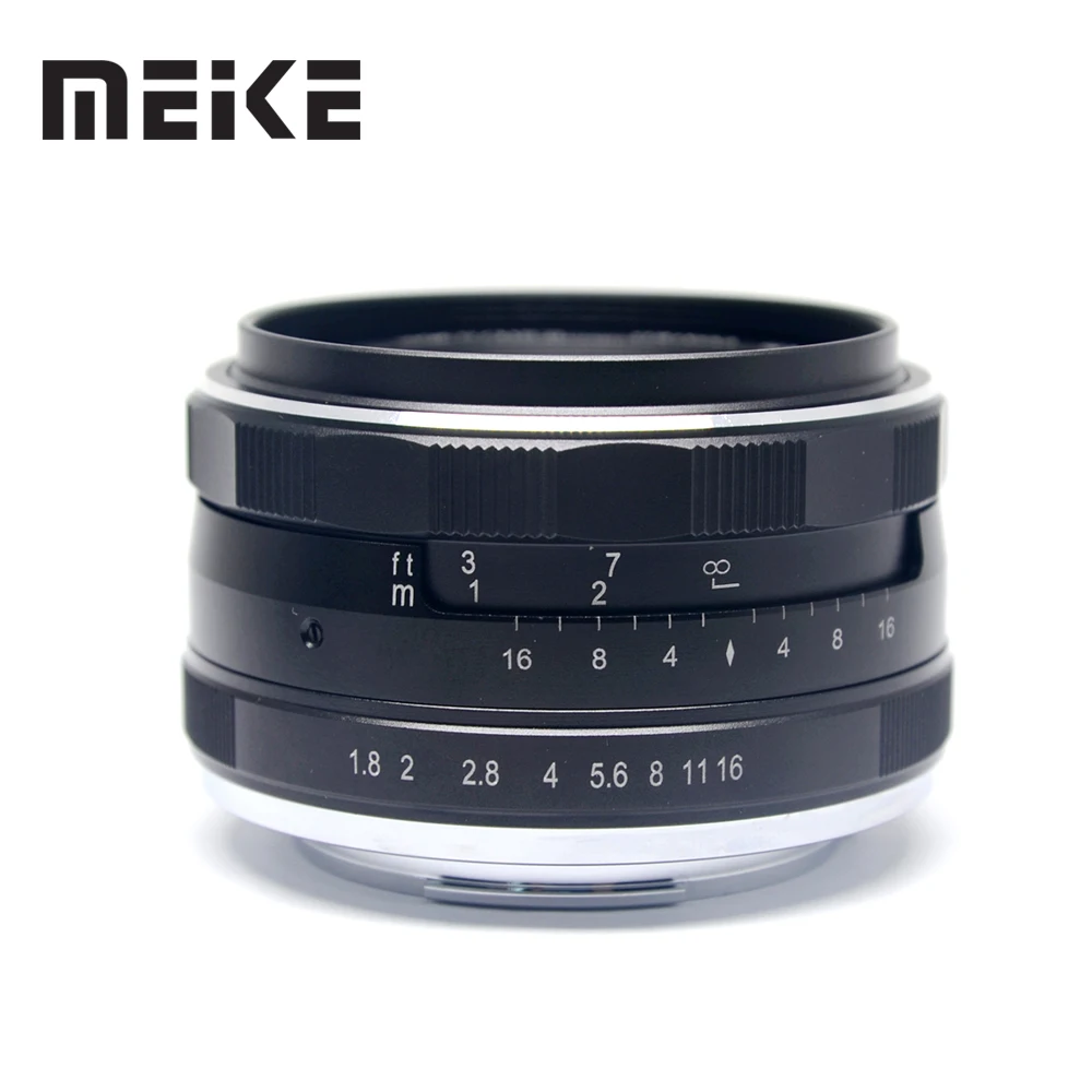 Meike 25 мм f1.8 Широкий формат объектив Ручной APS-C для sony байонетное крепление типа Е A6000 A6300 A6500 A7 A7II A7III A5100 A5000 NEX-5 NEX-7 камеры