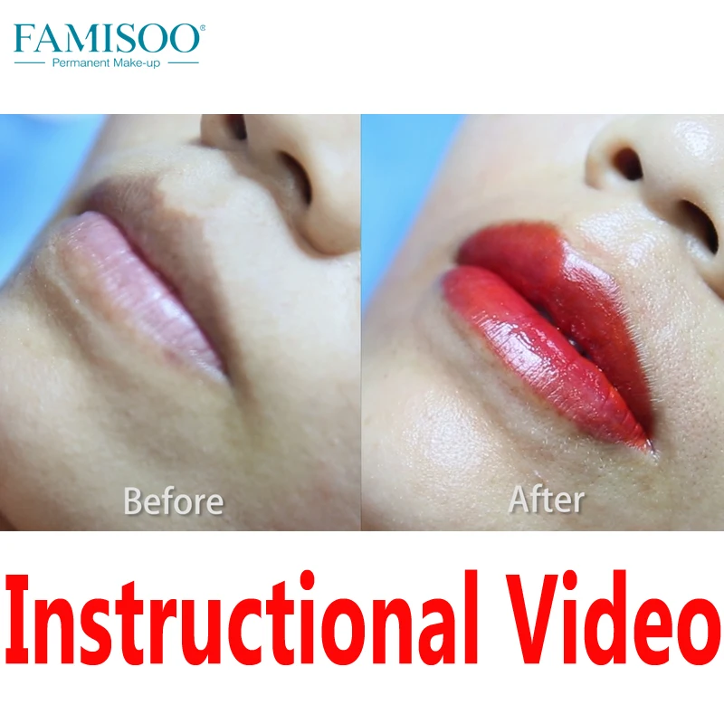 

Lip Instructional Video 01 Famisoo Semi-permanent Makeup (Please do not pay for purchase, watch for free)