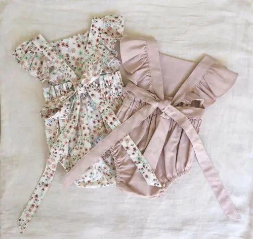 

Summer New Cute Newborn Baby Girls Summer Backless Romper Jumpsuit Bodysuit Outfit One-Piece