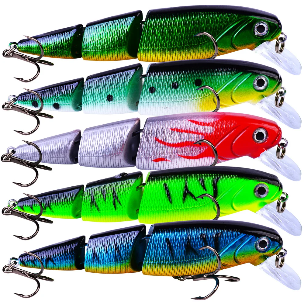 110 мм/14 7 г рыболовные приманки Minnow приманка с 6 # крючки Isca искусственные жесткие