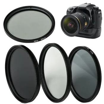

Universal Camera ND Filter 49mm 52mm 55mm 58mm 62mm 67mm 72mm 77mm For Canon Nikon Sony Camera Accessories