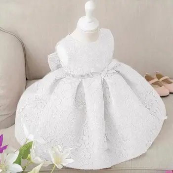 

Flower Girl Dresses Lace Flower Wedding Bridesmaid Formal Party Dress UK Stock