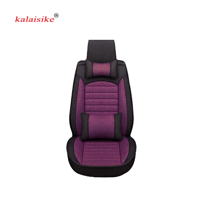 Kalaisike Flax Universal Car Seat covers for Jaguar all models F PACE