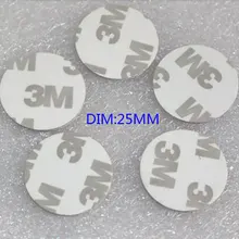 RFID EM4100 3M гель лак для ногтей, RFID, сумка для монет, карт, em круглая карта, идентификационные бирки, EM карта Диаметр с фокусным расстоянием 25 мм, мин: 10 шт