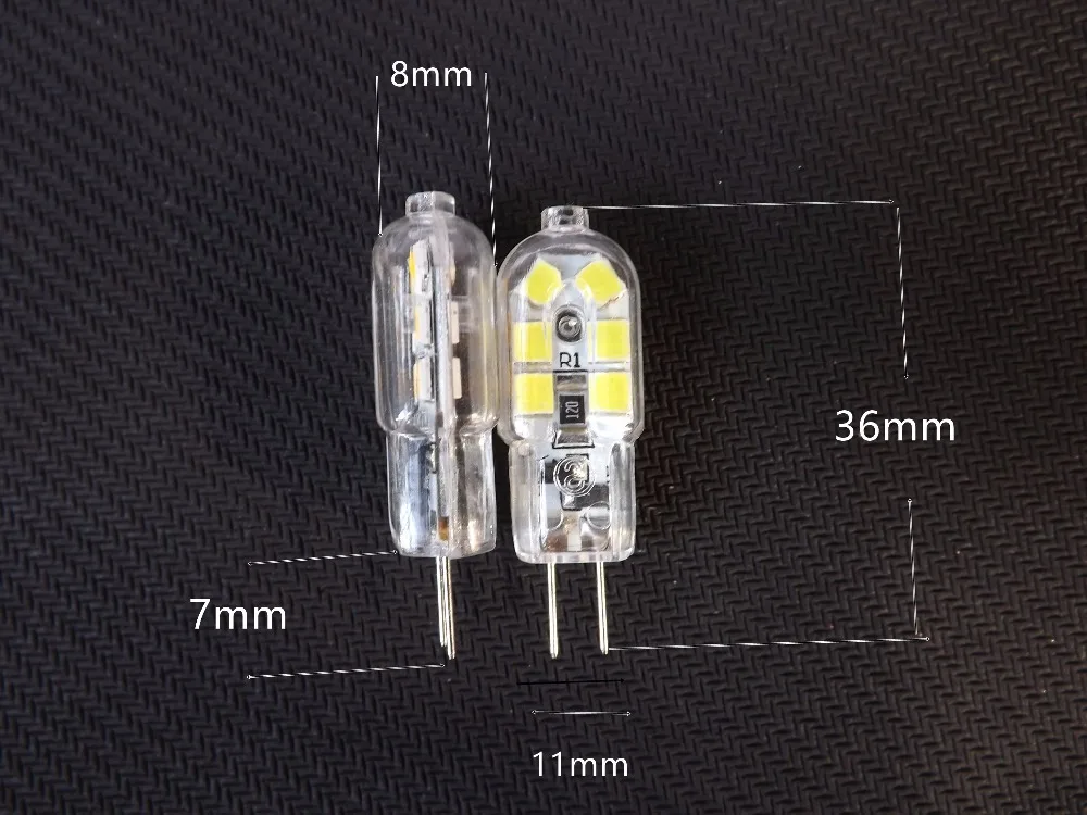 1,5 W G4 светодиодный двухконтактный светильник 12 SMD 2835 250 lm теплый белый холодный белый декоративный DC 12 V 10 шт. мини-светодиодная лампа замена галогеновым лампам