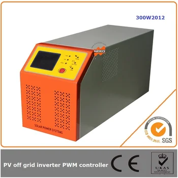 

300W 12V 20A off grid solar charge controller and inverters with grid power to charge battery(UPS)