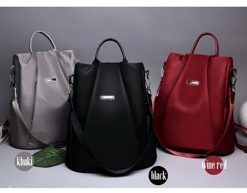 Anslot, Модный женский рюкзак для отдыха, водонепроницаемый, Оксфорд, сумки, большая вместительность, Подростковый школьный рюкзак, противоугонная дорожная сумка HPS66