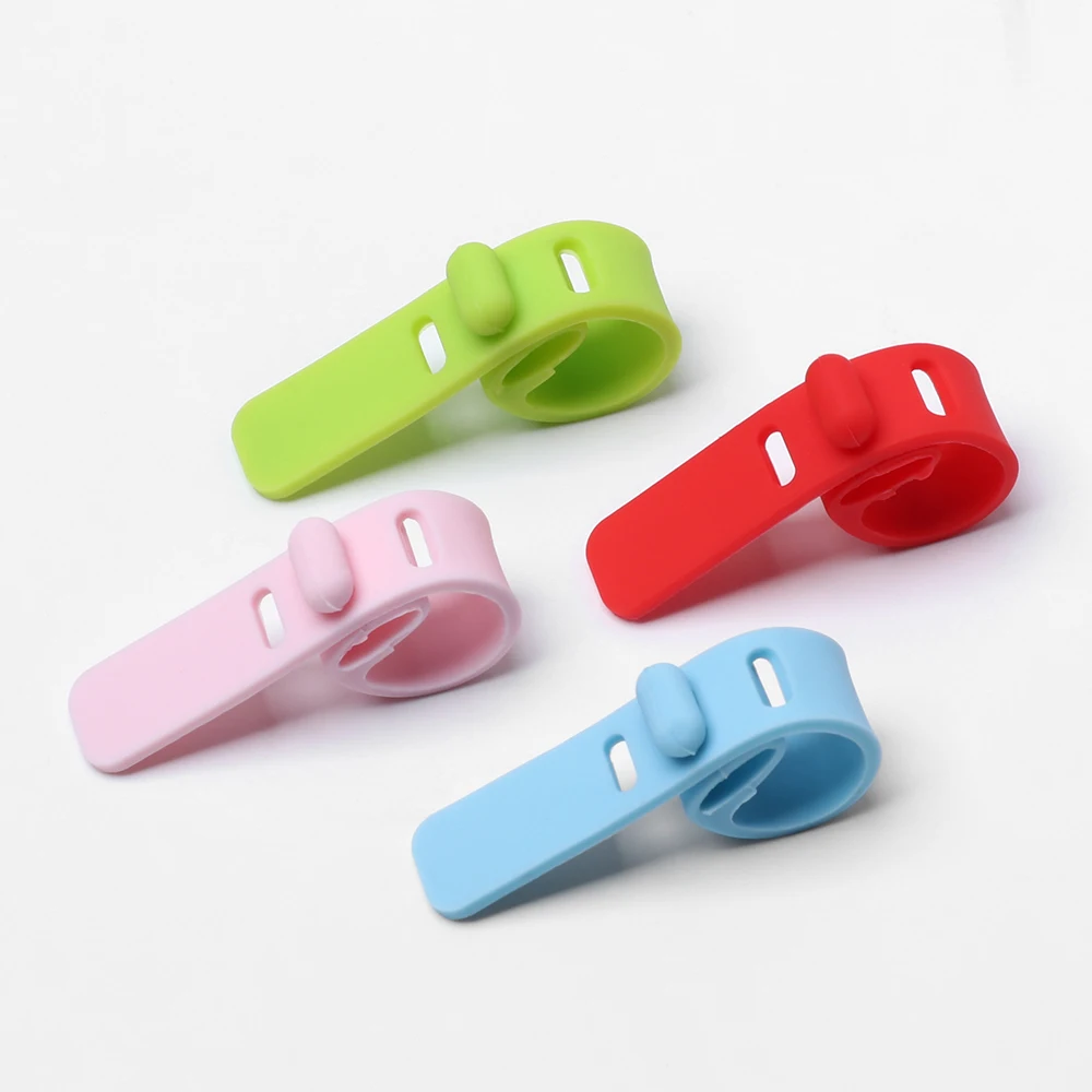 

High quality 6cm Silicone Cable Organizer Cable Winder Wire Wrapped Cord Line Storage Holder for iPhone Samsung Earphone MP4