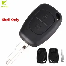 Запасной 2 кнопочный пульт дистанционного ключа KEYECU чехол для Opel