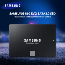 Samsung 860 EVO Internal Solid State Drive 250GB 500GB 1TB HDD Hard Disk HD SATA 3 2.5 inch SATA III SSD for Laptop Desktop PC