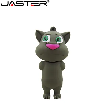 

JASTER Pen drive cartoon cute cat 4GB 8GB 16GB 32GB usb 2.0 flash drive memory stick pendrive flashdrive gift u disk