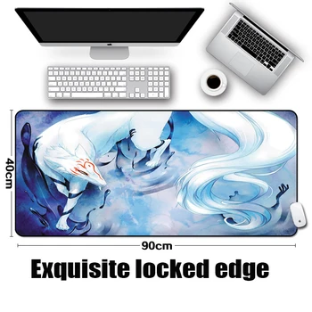 

Mairuige Anime Mousepad Japan Monster Natsume Yuujinchou Series Big Size 400x900x(3-4)MM Pc Desk Mats As A Big for Friend