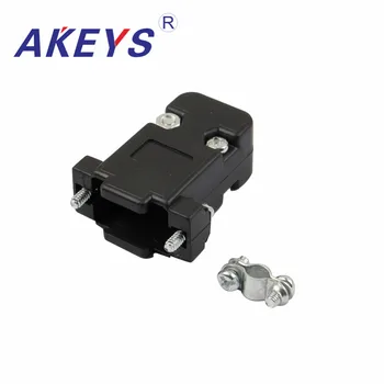 

8PCS DB9 High Quality VGA Interface Black Plastic Shell Computer Interface