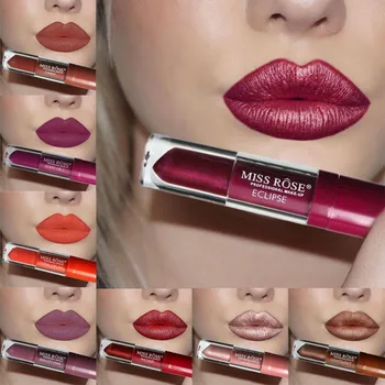 

24 Colors Matte Liquid Lipstick Waterproof Long Lasting Non-stick Cup Lip Gloss Lint Makeup Lips Mate Nude Metallic Lipgloss