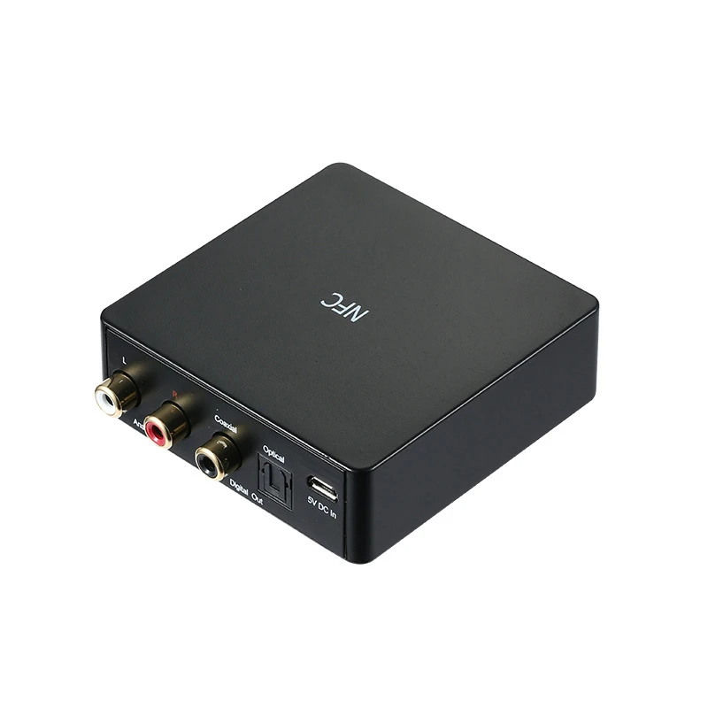 

Mayitr Wireless RCA AptX DAC Receiver 3.5mm to 2xRCA Adapter Cable Speaker NFC Stereo Bluetooth Audio Receiver Adapter