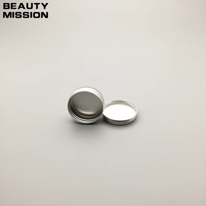 Beauty Mission, 15 г, алюминиевая Косметическая банка, металлические банки для крема с винтовой крышкой, Серебряный контейнер, бутылка для свечей, пустая коробка