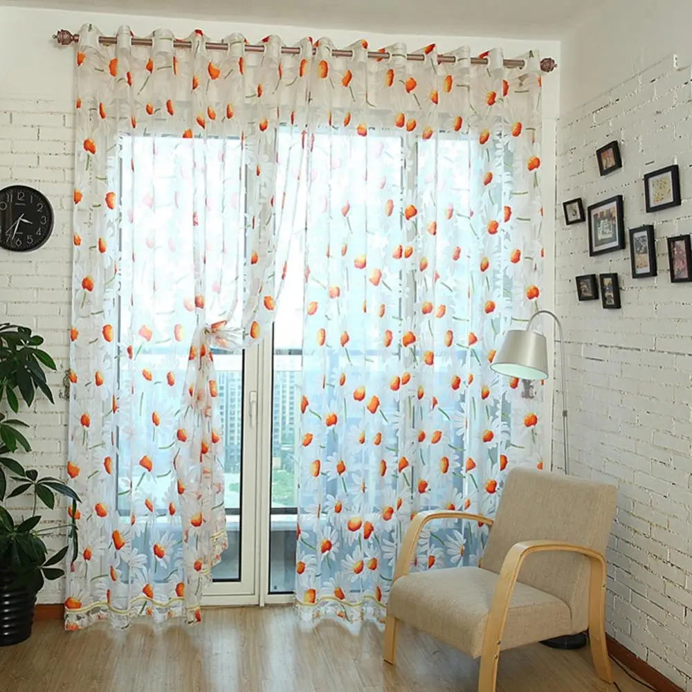 Compare prices on flower curtain online shopping/buy low price ...