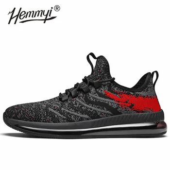 

Hemmyi Air Soles Sneakers Men High Quality Designer Cushioning Sport Running Shoes Outdoor Flywire Fitness Jogging Shoes Men