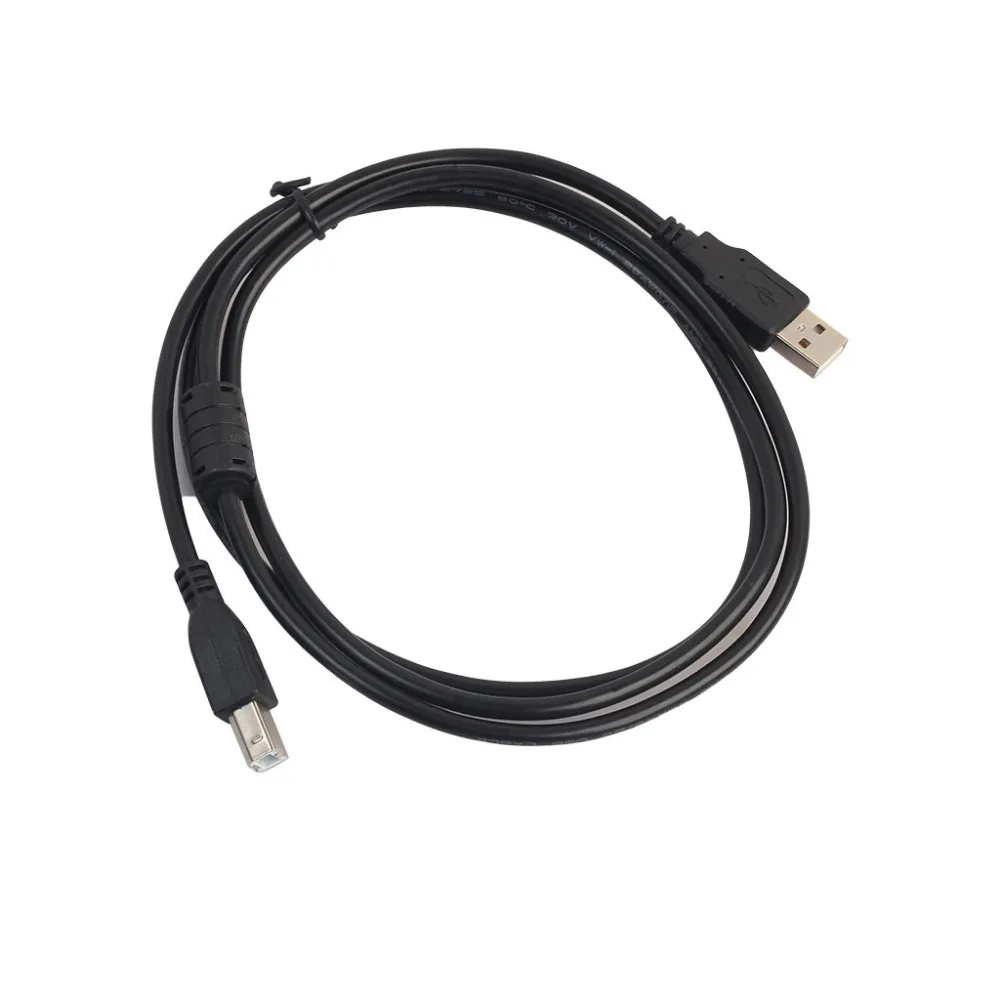 USB 2.0 High Speed Cable Long Printer Lead A To B Black Shielded High