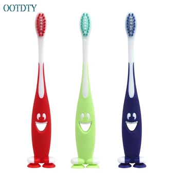 

NEW 3Pcs Baby Soft-bristled Toothbrush Smiling Tooth Cleaner Training Dental Care Set #330